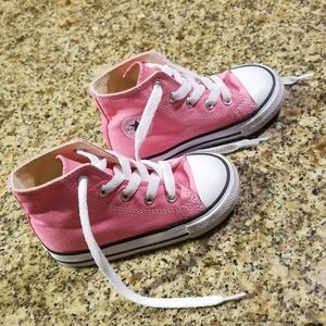 Pink Toddler Converse Sneakers